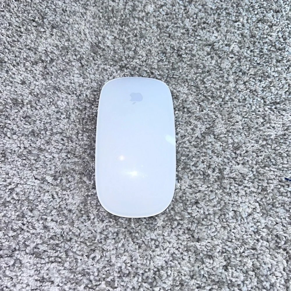 Apple Sleek Silver Mouse